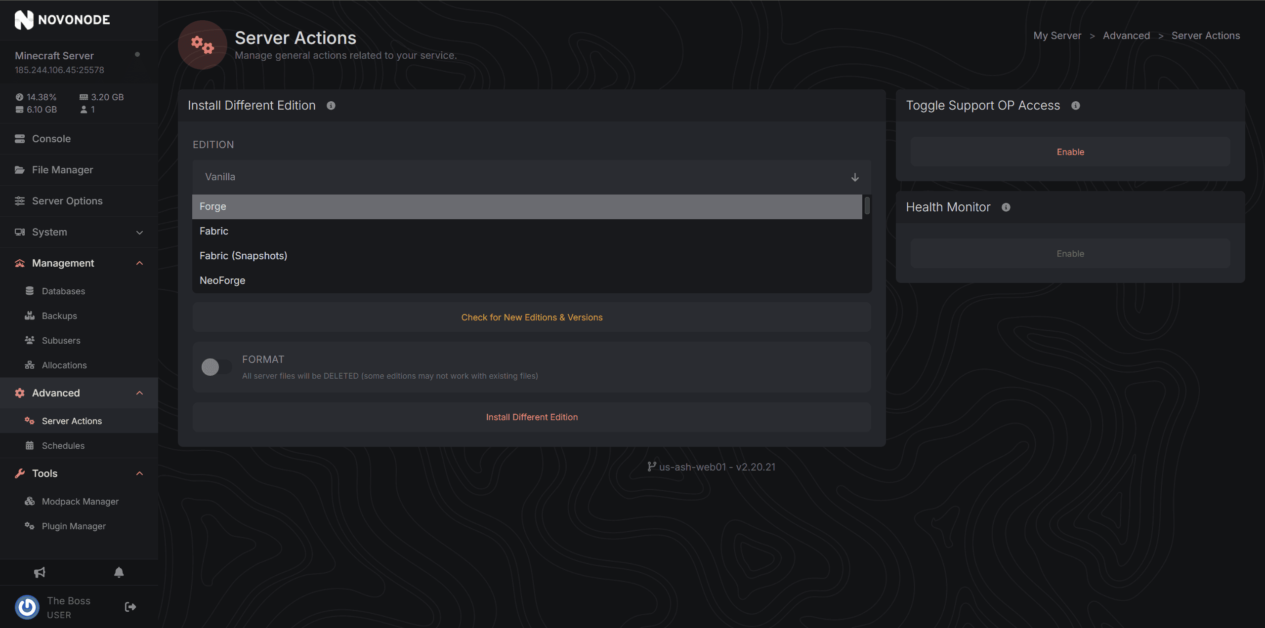 Minecraft Server Admin Commands